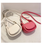 Women summer textured shoulder crossbody bag handbag mini bag