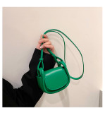 Women summer textured shoulder crossbody bag handbag mini bag
