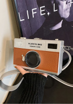 Women mini camera bag retro crossbody chain small square bag Women mini camera bag retro crossbody chain small square bag