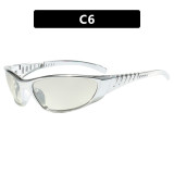 Women retro sunglasses future technology sunglasses