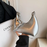 Women Pu-Leather bell shoulder crossbody bag