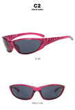 Women retro sunglasses future technology sunglasses