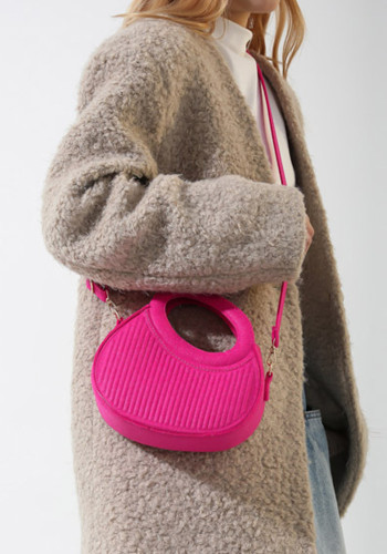 Women winter handbag single shoulder pleated Casual crossbody bag