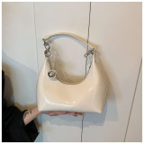 Women Pu-Leather bell shoulder crossbody bag