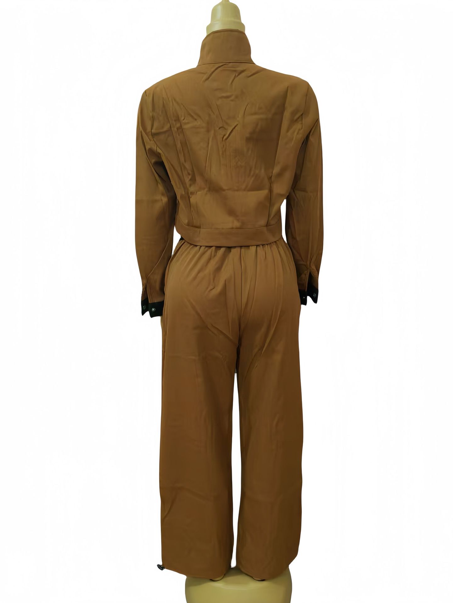 African Women Top and Cargo trousers Casual Two Piece Set
