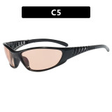 Women retro sunglasses future technology sunglasses