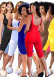 Tight-Fit Sports Jumpsuit for Gym