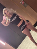 Sexy Letter Print Short Skirt and Vest Set