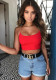 Women's Sexy Lace-Up Open Back Sleeveless Tank Top