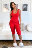 Tight-Fit Sports Jumpsuit for Gym