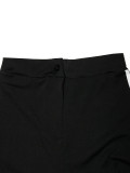 Women's Side Stripe High-Waist Straight Leg Casual Pants