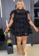 African Summer Solid Color Tutu Dress
