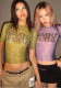 Street Style Letter Print Mesh Crop Top