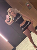 Sexy Letter Print Short Skirt and Vest Set