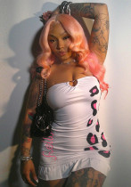 Women’s Strapless Tight-Fit Printed Bodycon Dress Women’s Strapless Tight-Fit Printed Bodycon Dress