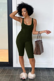 Tight-Fit Sports Jumpsuit for Gym