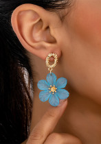 Women Acrylic Flower Earrings