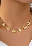 Women Style Ocean Metal Shell Necklace