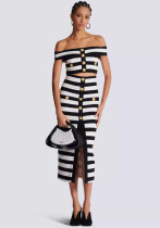 Women summer knitting sleeveless Strap Dress