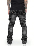 Men’s Stretch Denim Cargo Pants