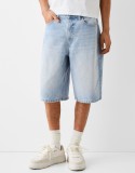 Men’s Denim Midi Shorts