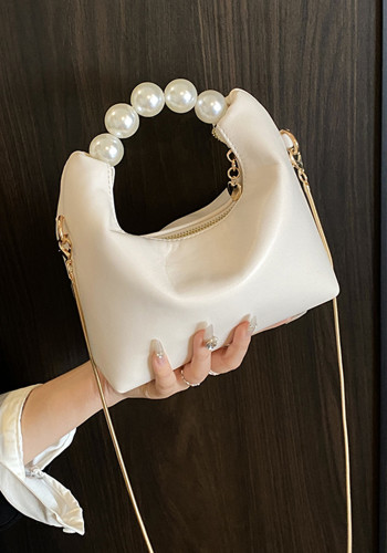 Women Pearl Handbag Chain Crossbody Bag
