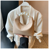 Women Pearl Handbag Chain Crossbody Bag