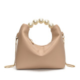 Women Pearl Handbag Chain Crossbody Bag