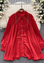 Women's Autumn Rhinestone Embellished Loose Chic Long-Sleeve Top Women's Autumn Rhinestone Embellished Loose Chic Long-Sleeve Top