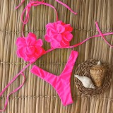 Floral Low-Rise Sexy Bikini Two-Piece Swimsuit