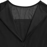 Fashion Women's Chic Elegant Beaded See-Through Dress