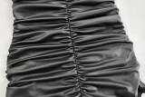 Women suspender v-neck sleeveless short sexy dress