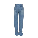Women casual denim pants