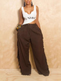 Women’s Fashion Loose Casual Streetwear Fringe Pants