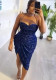 Women Halter Neck Sexy Backless Bodycon Sling Bodycon Dress