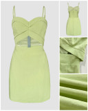 Summer Heart-shaped Collar Hollow Romper