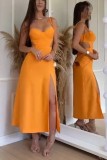 Women Summer Elegant Strap Dress