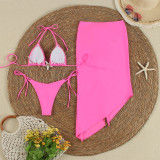 Women's Bikini & Cover-Up Dress 3-Piece Set