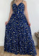 Women's Print Holidays Casual Sleeveless Leopard Print A-Line Dress