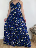 Women's Print Holidays Casual Sleeveless Leopard Print A-Line Dress