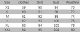 Spring Women's Fashion Casual Solid Color Pleated Skirt Set