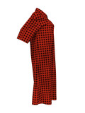 Women's Summer Fashion Casual Holidays Plaid Shirt