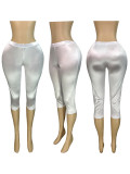 Women's Stretch Satin Shorts