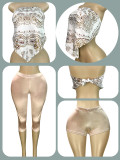 Women's Stretch Satin Shorts