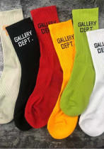 Autumn/Winter Unisex Trendy Solid Color Cotton Terry Sports Socks
