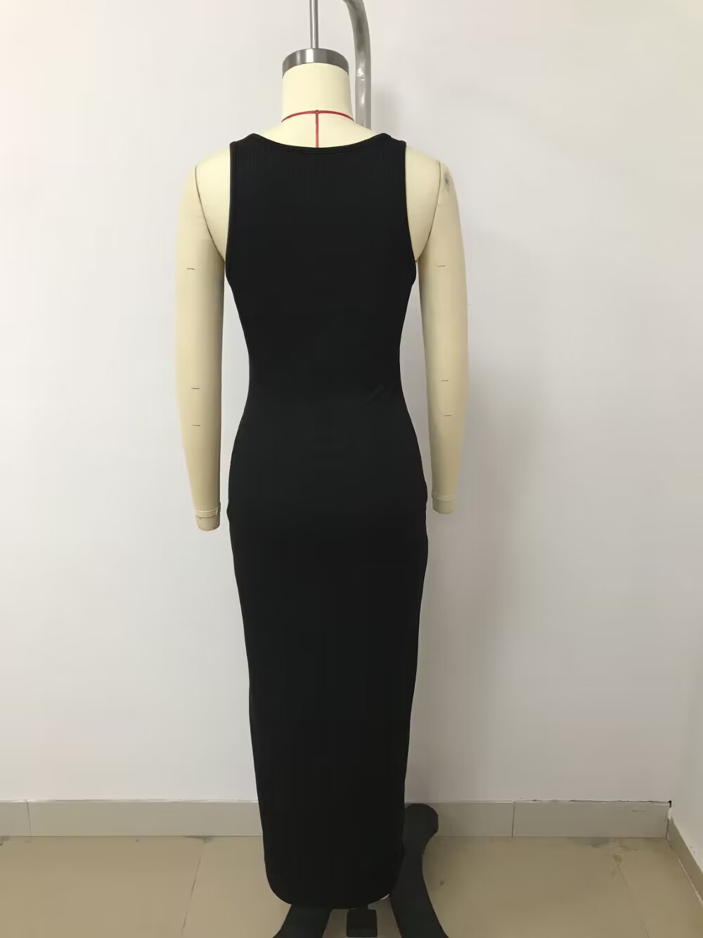 U-Neck Halter Tight Fitting Dress for Evening Parties