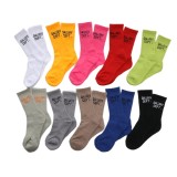 Autumn/Winter Unisex Trendy Solid Color Cotton Terry Sports Socks
