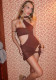 Solid Color One-Shoulder Hollow Sexy Triangle One-Piece Swimsuit