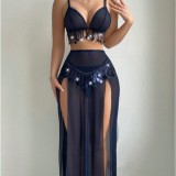 Women Tassel Sexy Lingerie Two-piece Set