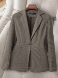 Women Casual Retro Blazer Top